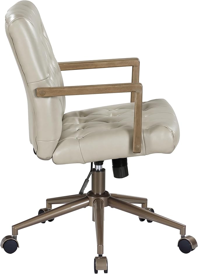 OSP Home Furnishings Waltham Adjustable Height and Tilt, Swivel Home Office - Image 8