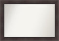 Amanti Art Brown Bathroom Mirror by AmantiArt