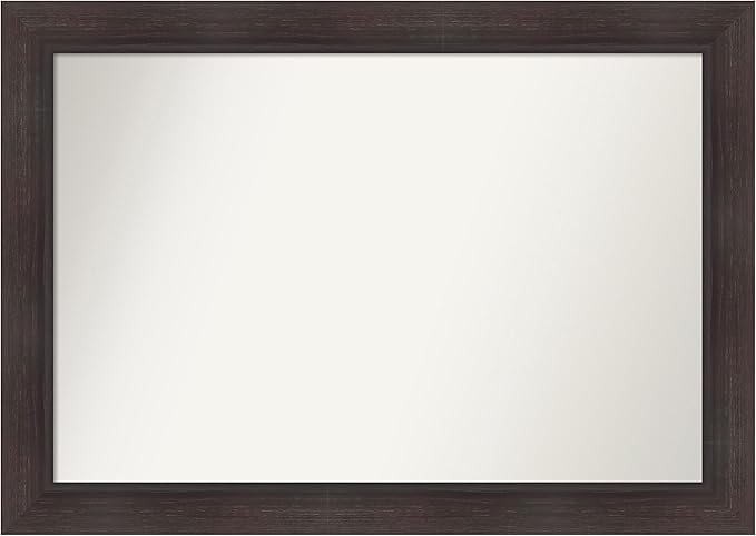 Amanti Art Brown Bathroom Mirror by AmantiArt