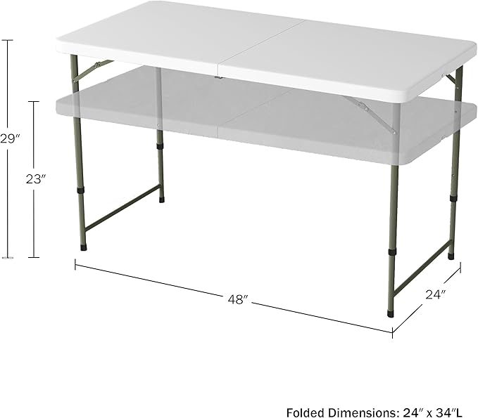Adjustable Folding Table - Image 3