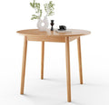 DELAVIN 31.5" Solid Wood Round Dining Table by DELAVIN
