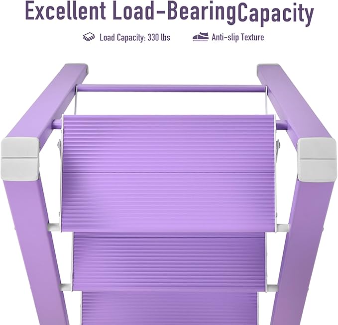 3 Step Lightweight Folding Ladder - Image 2