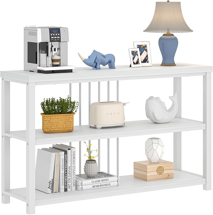 FOLUBAN Modern Sofa Console Table - Image 8