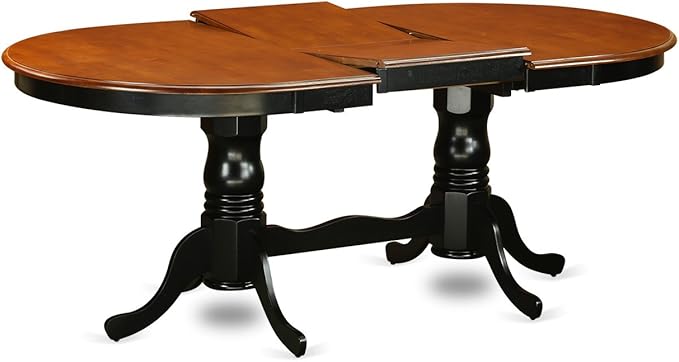 East West Furniture PLQU5-BCH-W 5 Piece Kitchen Table Set - Image 4