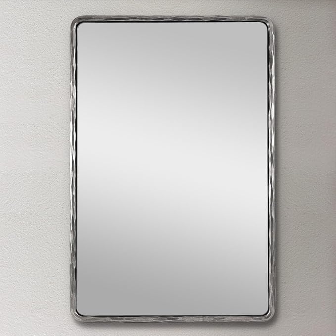 ANDY STAR Hand-Forged Silver Bathroom Mirrors - Image 8