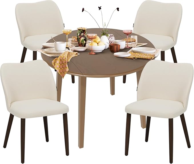 COLAMY 5-Piece Extendable Dining Table Set by COLAMYINC
