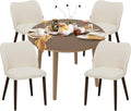 COLAMY 5-Piece Extendable Dining Table Set by COLAMYINC