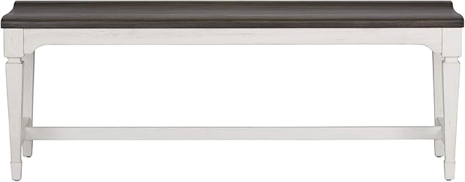 Liberty Furniture Industries Allyson Park Wood Seat Bench, W52 x D17 x H19 - Image 3