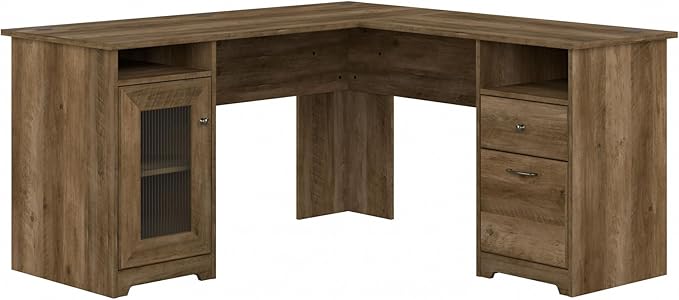 Bush Furniture Cabot 60W L Shaped Computer Desk by BushHome