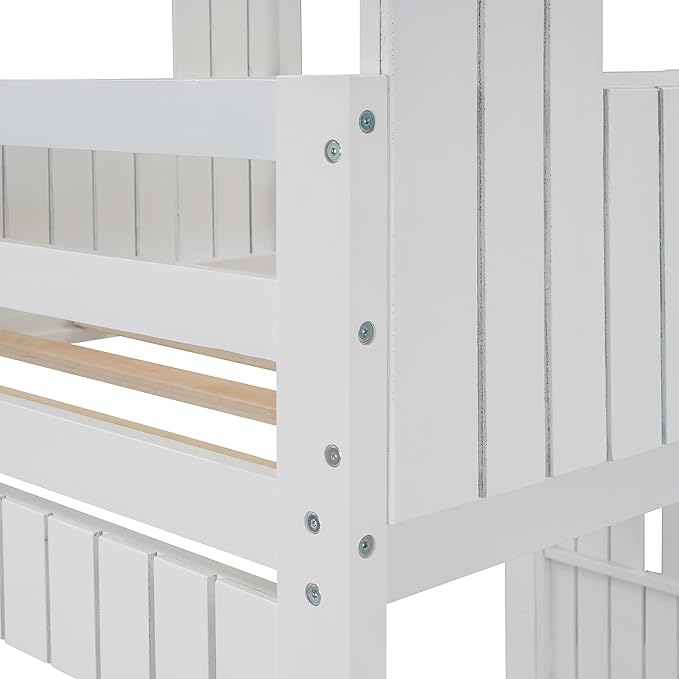 Ball & Cast Twin Over Full Playhouse Bunk Bed - Image 8