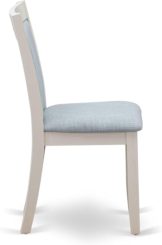 East West Furniture X027MZ015-9 9 Piece Dining Table Set Includes a Rectangle - Image 11