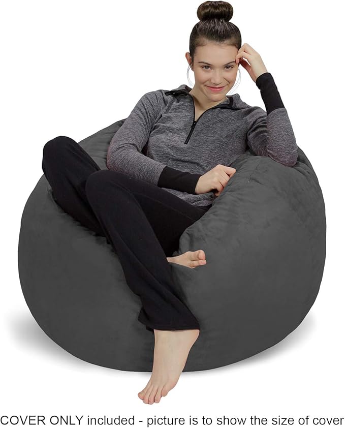 Sofa Sack Bean Bag Chair Cover Only, - Image 2