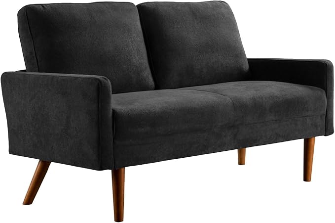 Kent Velvet Loveseat Sofa, European Style - Image 6