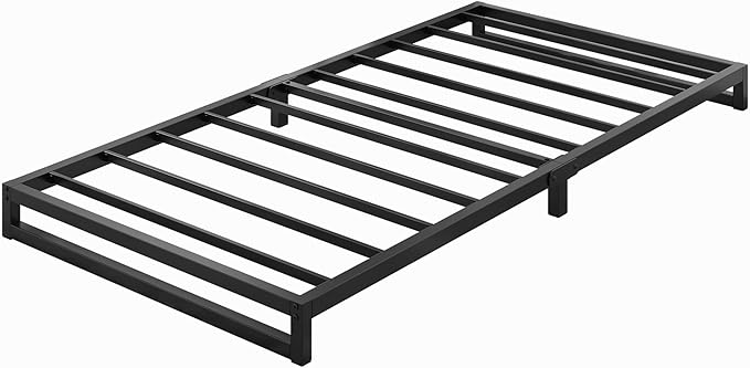 6 Inch Twin XL Bed Frames Heavy Duty Sturdy Metal Platform Bed Frame No Box - Image 9