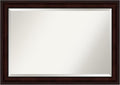 Amanti Art Brown Bathroom Mirror by AmantiArt