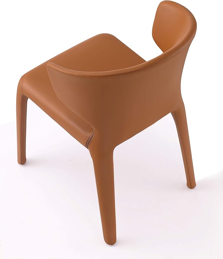 Manhattan Comfort Conrad Mid Century Modern Dining Chairs Woven Tweed - Image 9