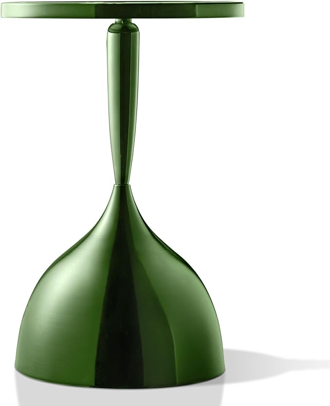 HOMES: Inside + Out Halric Modern 24" Tall Round End Table by HOMESInsideOut