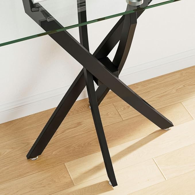 Tempered Glass Console Table - Image 6