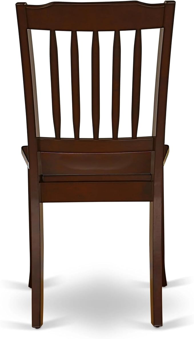 East West Furniture AMDA3-MAH-W 3 Piece Dining Table Set - Image 10