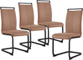 Dining Chairs Set, Kitchen Modern Metal Chairs by Gopop