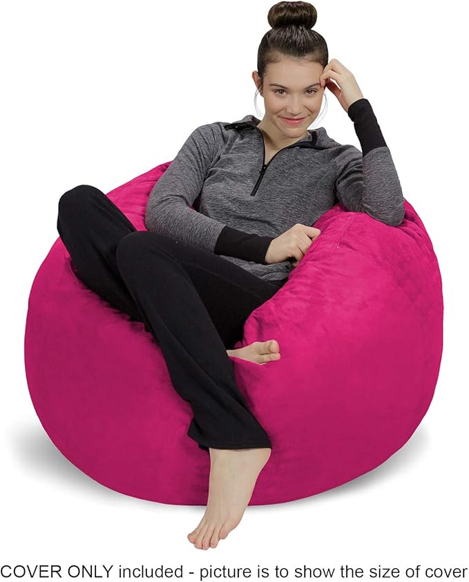 Sofa Sack Bean Bag Chair Cover Only, - Image 2