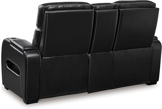 Signature Design by Ashley Boyington Contemporary Leather Match Power Reclining - Image 6