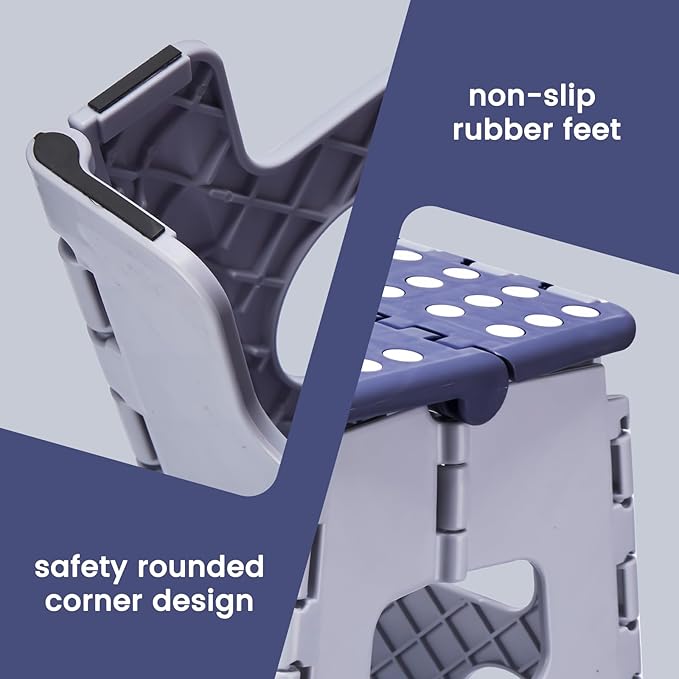 ACSTEP 13 Inch Folding Step Stool, Foldable Step Stools - Image 6