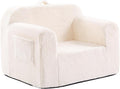 Toddler Chair Plush Couch, Comfy Kids Sofa Lounger by Givjoy