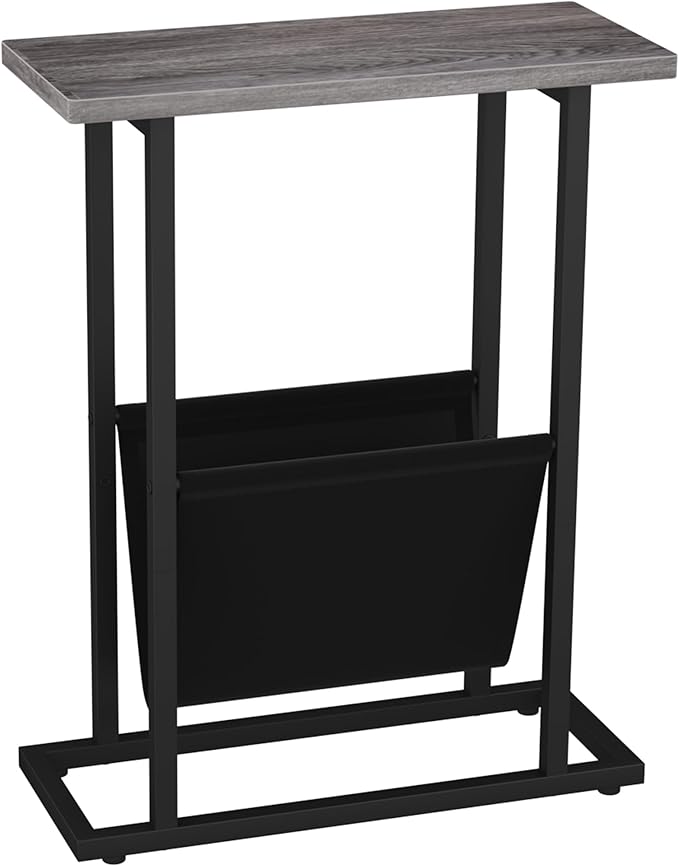 Yusong Narrow Side Table for Small Spaces, Small End Table - Image 9