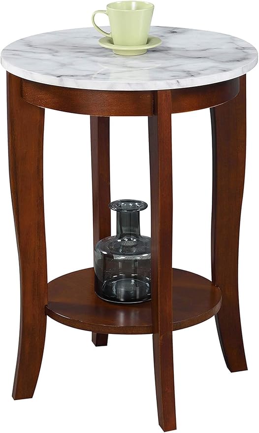 Convenience Concepts American Heritage Round End Table - Image 4