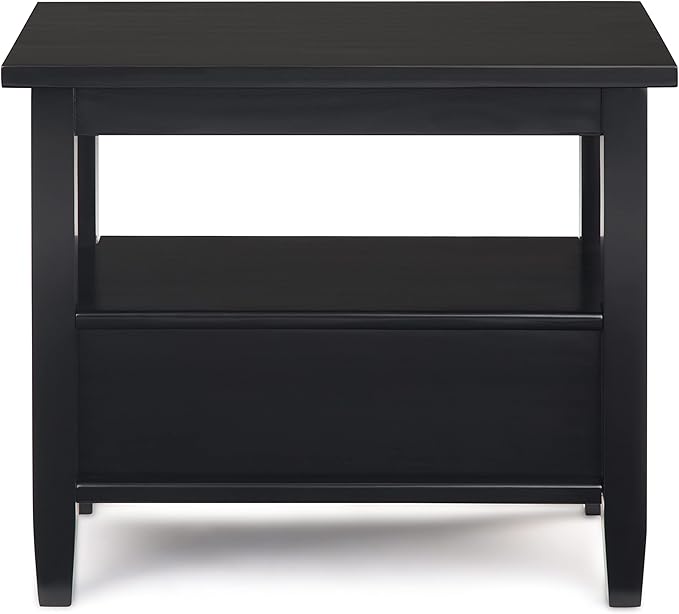 SIMPLIHOME Warm Shaker SOLID WOOD 14 inch Wide Rectangle Transitional Narrow - Image 10