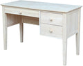 IC International Concepts, Brooklyn Desk, Solid Real Wood, Sturdy Parawood by InternationalConcepts