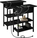 LIDYUK End Table with Charging Station, Nightstands Set of 2 by LIDYUK