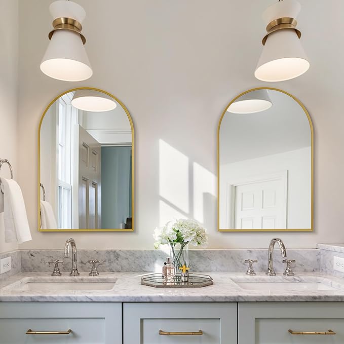 Arched Wall Mirror for Bathroom - Image 4
