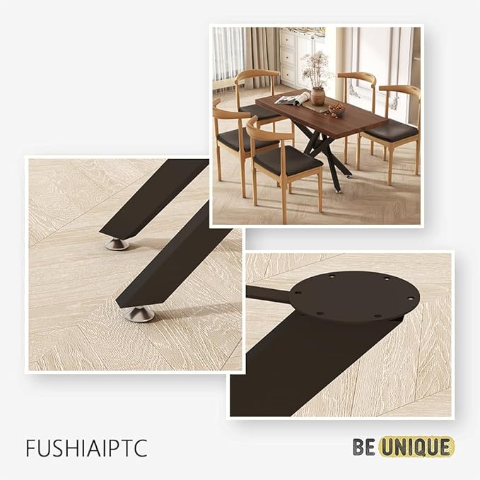 30 Inch Metal Table Legs, Heavy Duty Desk Legs Combinatorial Dining Table Legs - Image 3