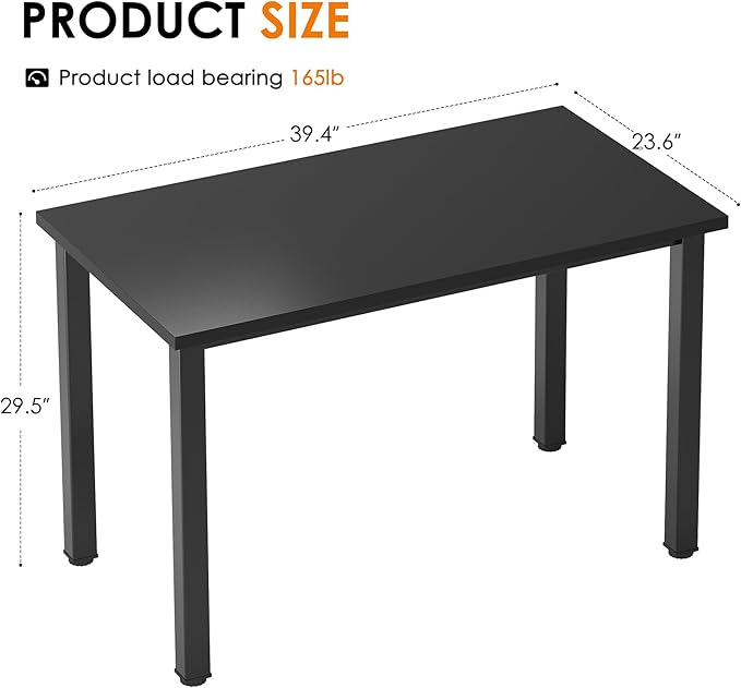 Need Small Computer Desk 39.4 inches Sturdy Writing Desk - Image 3