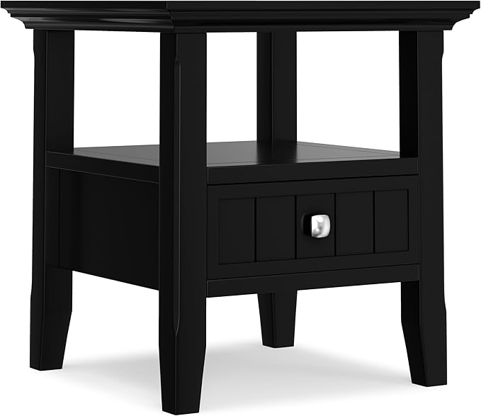 SIMPLIHOME Acadian 19-inch Wide Solid Wood End Table by SimpliHome