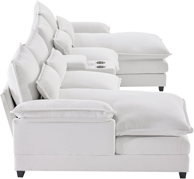 Merax U-Shaped Sectional Sofa - Image 7