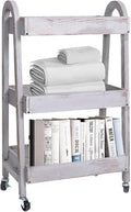 3-Tier Rolling Utility Cart by WAYTOSUC