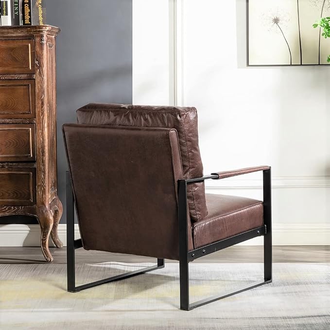 Container Furniture Classic Mid Century Modern Accent Chair - Image 7