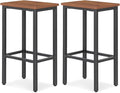 Athena Collection Bar Stools Set of 2, 26 Inches Counter Height Bar Stools by AthenaCollectionFurniture