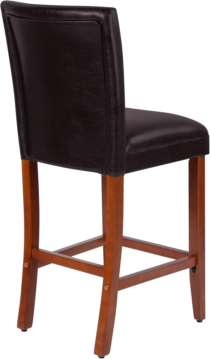 HomePop Home Decor | Classic Counter Height Bar Stools | 29 Inch Bar Stools | - Image 11