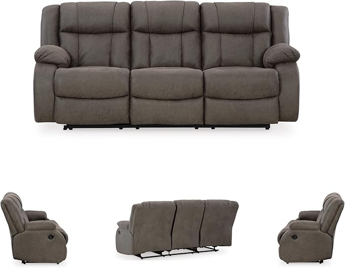 Signature Design by Ashley First Base Contemporary Faux Leather Manual - Image 8