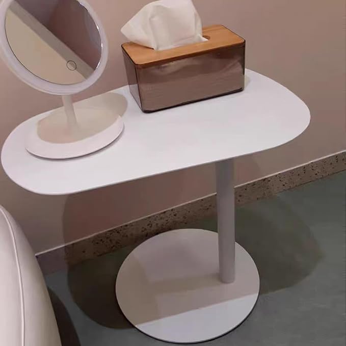 C-Shaped Side Table, Iron End Table - Image 7