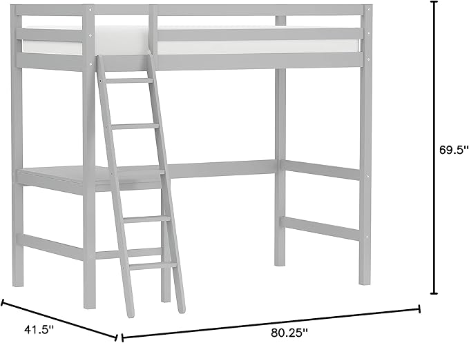 Hillsdale Furniture Caspian Twin Loft Bed - Image 2