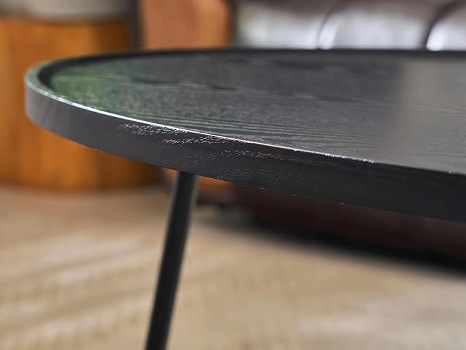 Shrine Wood Coffee Table, Walnut Table - Image 8