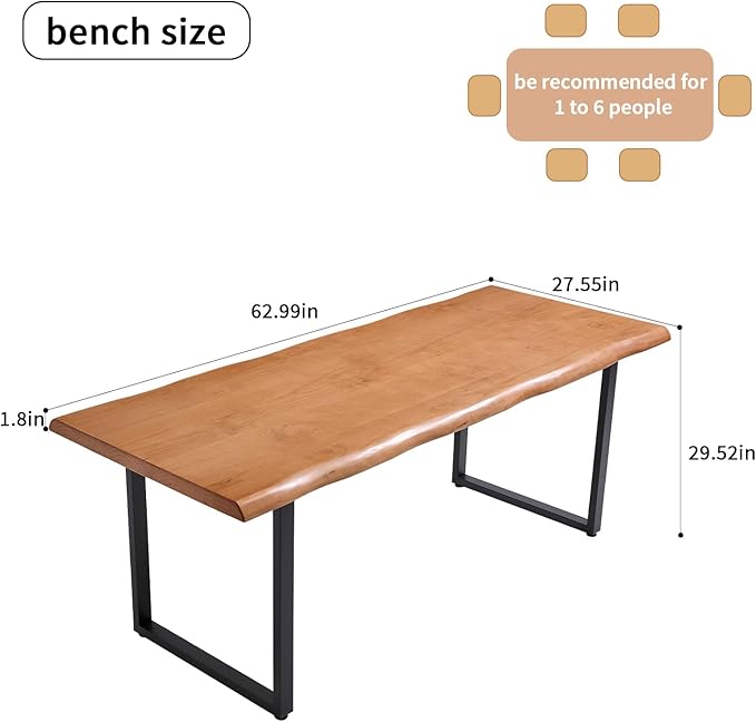 Stylish Solid Wood Office Desk - Image 3