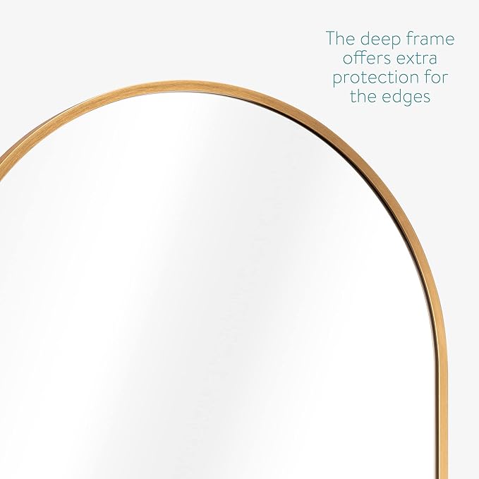 Navaris Arched Wall Mirror - Image 4