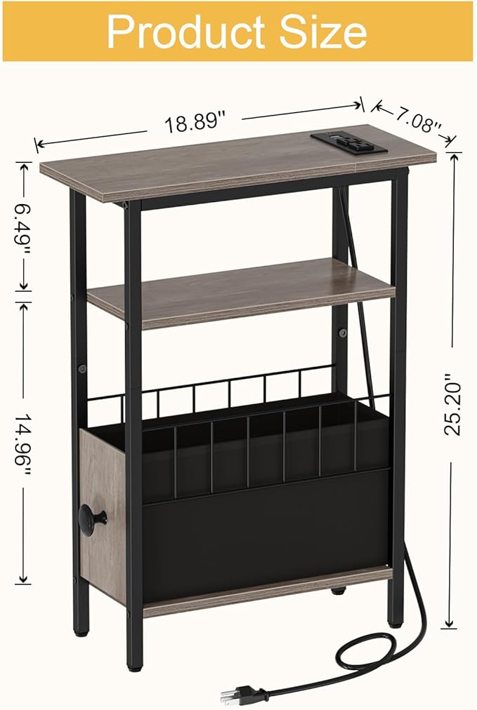 Snughome Narrow Side Table - Image 3