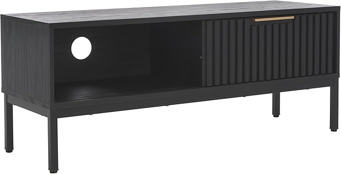 SAFAVIEH Lylia TV Stand for up to 55" Flatscreen – Black - Image 7